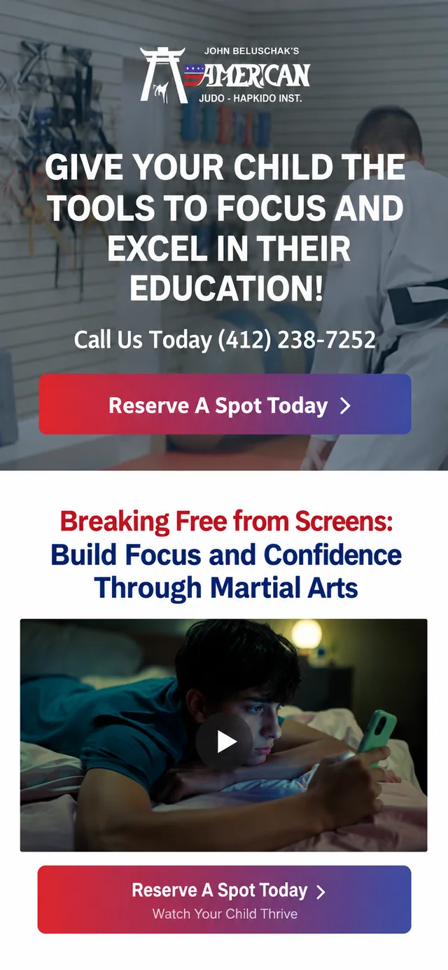 American Judo single-column mobile layout visualisation based on the original project