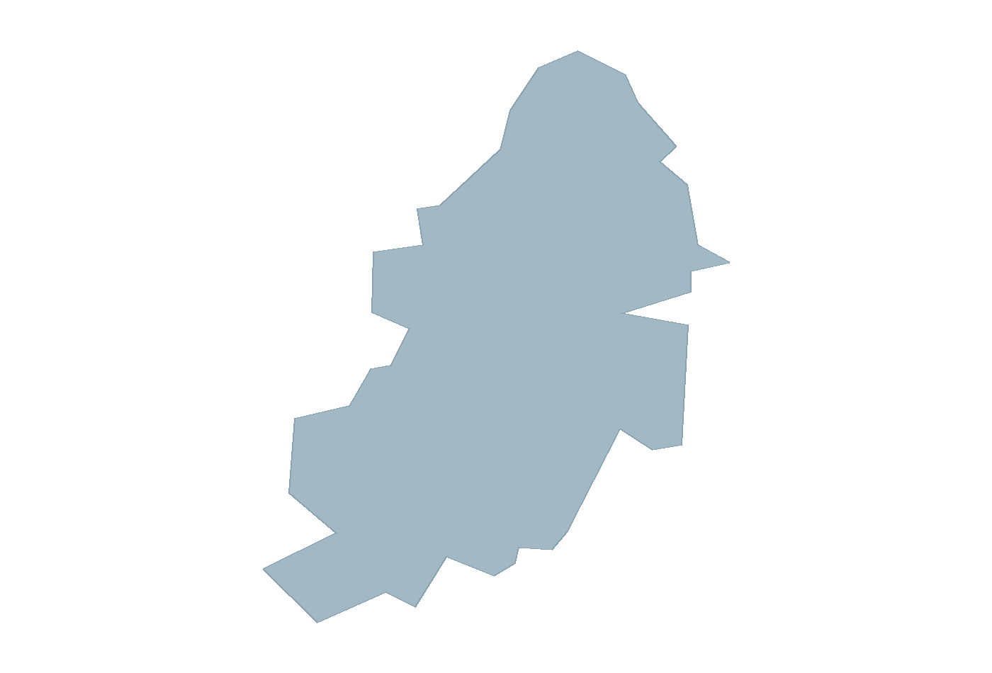 Boundary map of Birmingham