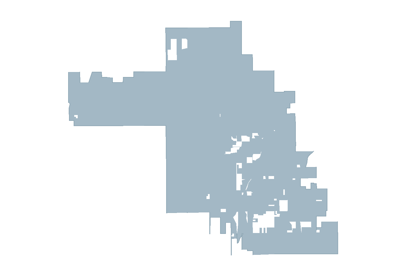 Boundary map of Chandler