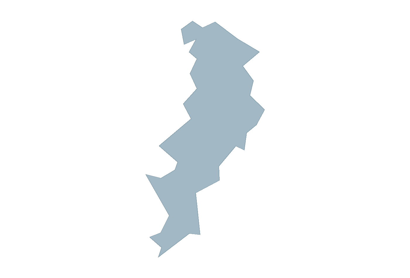Boundary map of Manchester