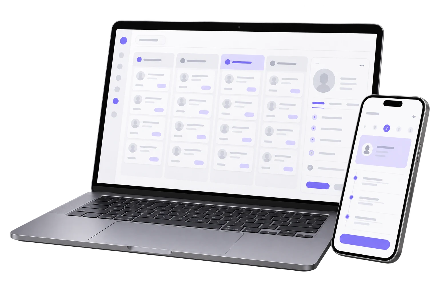 Illustrative crm setup setup concept