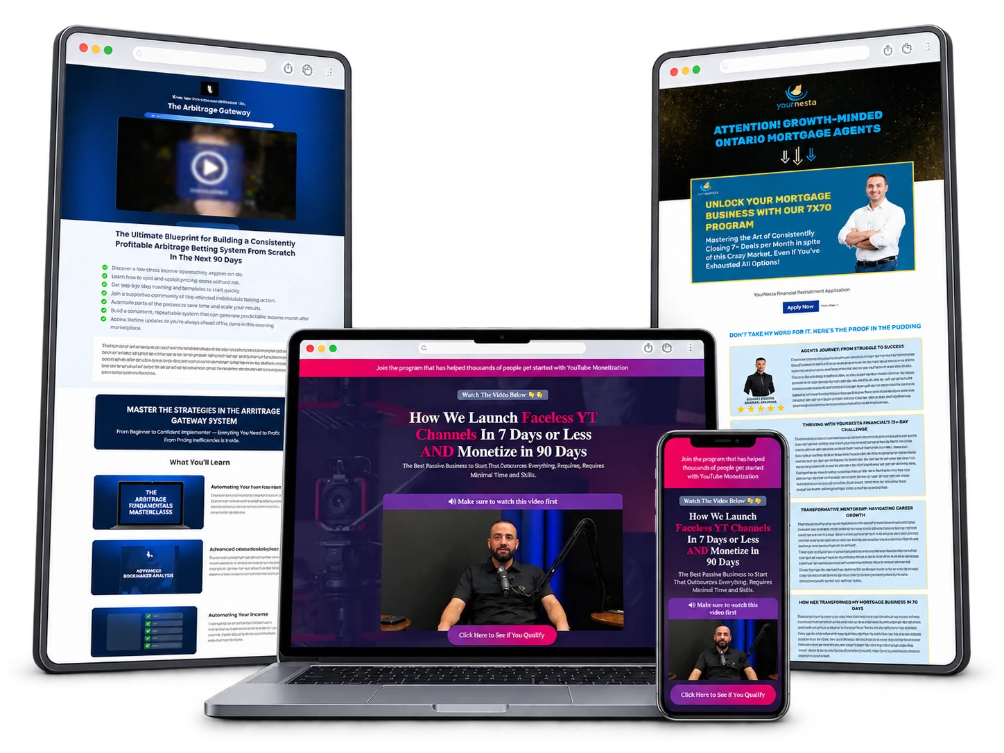 GoHighLevel Funnel Builder illustrative setup concept